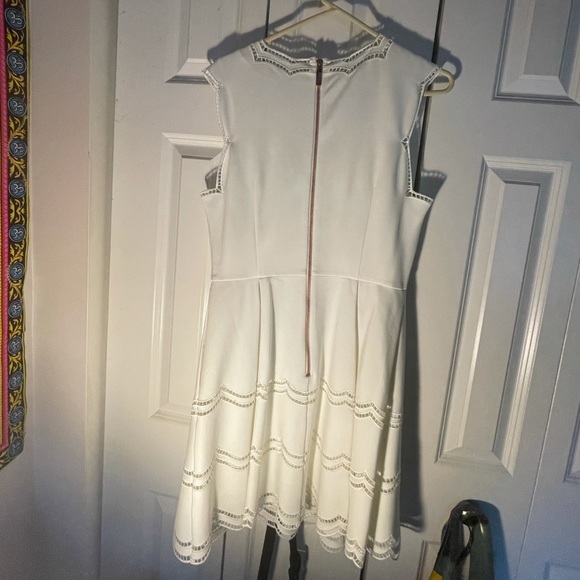 Ted baker white dress US size 12, WORN ONCE! - Picture 2 of 4